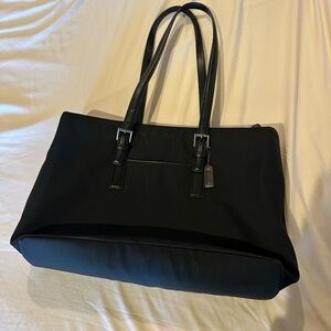 Elegant Black COACH Tote Bag